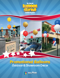 Balloons Everywhere Promotional Balloons Catalog