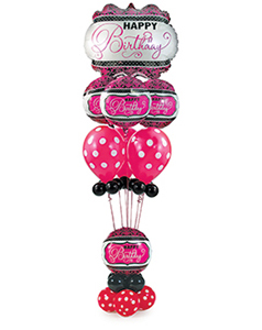 Birthday Pink Balloon Design Recipe