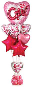 Cutie Baby Girl Balloon Design Recipe