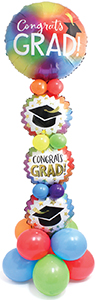 Bright Future Grad Tower Graduation Balloon Design Recipe