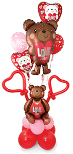 Bear Hugs and Balloons Valentine's Day Balloon Recipe