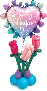 Budding Romance Valentine's Day Balloon Recipe