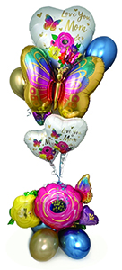Fluttering Hearts Mother's Day Balloon Design Recipe