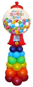 Gumball Machine Balloon Design Idea
