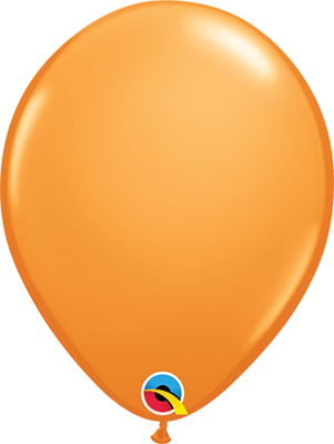 5 Inch Orange Latex Balloons 100pk