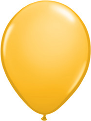 5 Inch Goldenrod Latex Balloons 100pk
