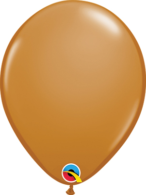 11 Inch Mocha Brown Latex Balloons 100pk