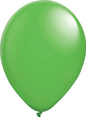 11 Inch Dark Green Latex Balloon 100pk