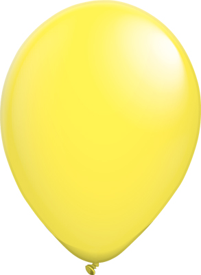 11 Inch Yellow Latex Balloon 100pk
