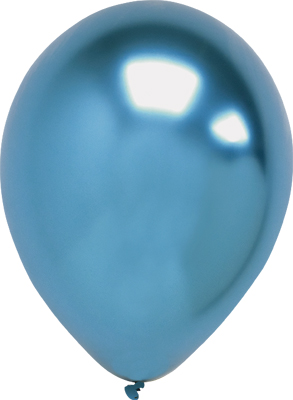 11 Inch HiGloss Blue Latex Balloon 100pk