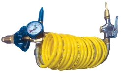 Helium Regulator for Foil & Latex with 12 Foot Extension Hose