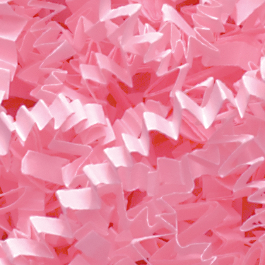 1 lb Pink Crinkle Cut Shred