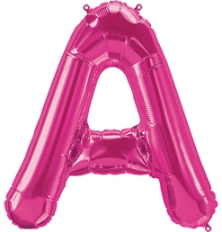 34 Inch Letter A Magenta