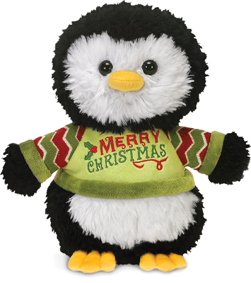 10 Inch Christmas Penguin Plush