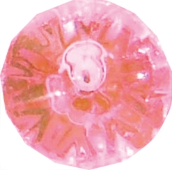 Lomey Diamante Pink Floral Pin 100pk