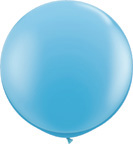 3 Foot Pastel Blue Latex Balloons 2pk