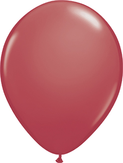 5 Inch Cranberry Latex Balloons 100pk
