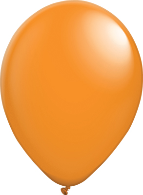 5 Inch Orange Latex Balloon 100pk