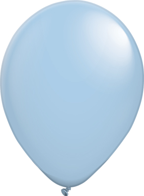5 Inch Light Blue Latex Balloon 100pk