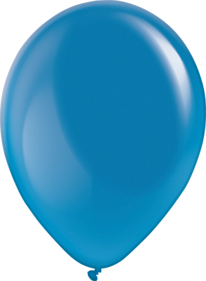 5 Inch Crystal Navy Blue Latex Balloon 100pk