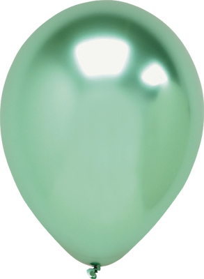 5 Inch HiGloss Green Latex Balloon 100pk