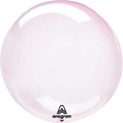 18 Inch Crystal Clearz Light Pink Orbz Balloon