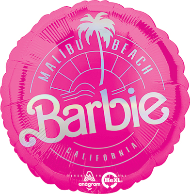 Std Barbie Malibu Beach Balloon