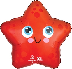 17 Inch Std Shape Starfish Balloon