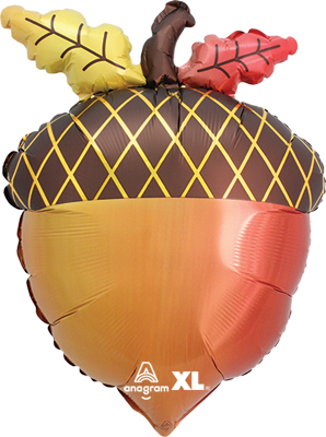 18 Inch Std Shape Fall Acorn Balloon