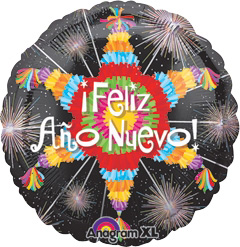 Std Feliz Ano Nuevo Pinata Balloon