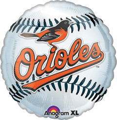 Std MLB Baltimore Orioles Balloon