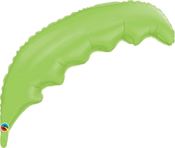 36 Inch Air-Fill Lime Palm Frond Decorator Balloon