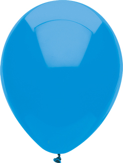 11 Inch Ocean Blue Latex Balloons 100pk