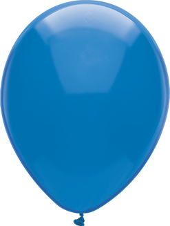 11 Inch Crystal Blue Latex Balloon 100pk