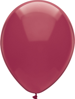 11 Inch Crystal Burgundy Latex Balloon 100pk