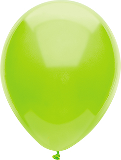 11 Inch Lime Green Latex Balloon 100pk