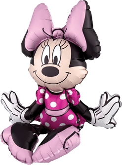 18 Inch Minnie Mouse Air Fill Party Decor Balloon