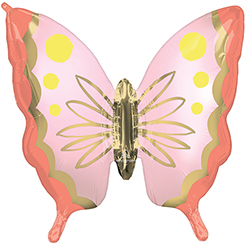 30 Inch Garden Soulful Blossoms Butterfly Balloon