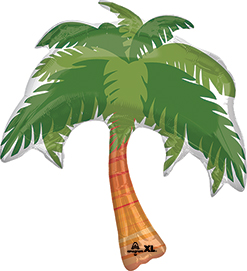 33 Inch Beach Life Palm Tree Balloon