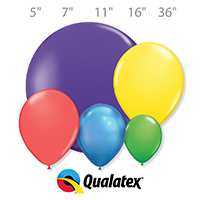 Qualatex Solid Color Round Latex