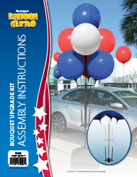 Balloon Gizmo&trade; Bouquet Upgrade Kit Assembly Instructions