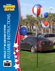 Balloon Gizmo™ Single 17" In-Ground System Assembly Instructions