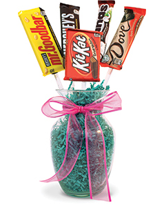 Candy Bar Vase Store Made Gift