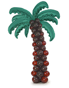 Tropical Palm Tree Balloon Design Recipe