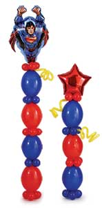 Superman Balloon Design Recipe