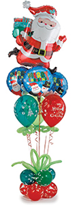 Santa Stacker Balloon Design Recipe