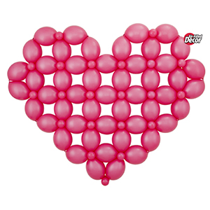 Heart Wall Balloon Design Recipe