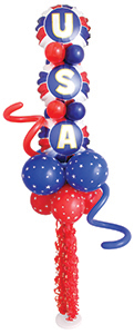 Patriotic Balloon Design Recipes