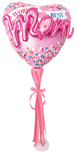 World's Best Mom Mother's Day Balloon Design Recipe