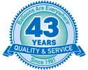 40 Years Quality & Service